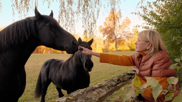 Martha Stewart in a scene from the docu<em></em>mentary "Martha."