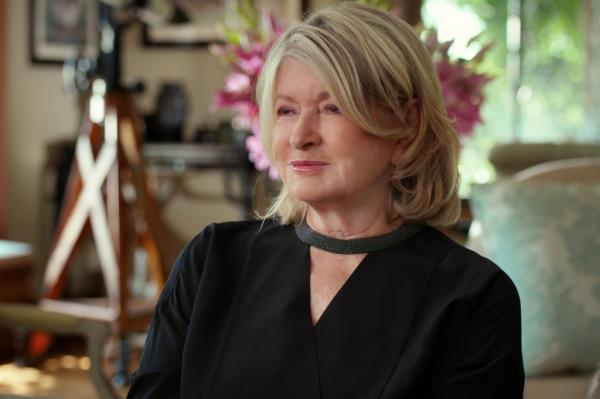 Netflix shows Martha Stewart in a scene from the docu<em></em>mentary "Martha." 