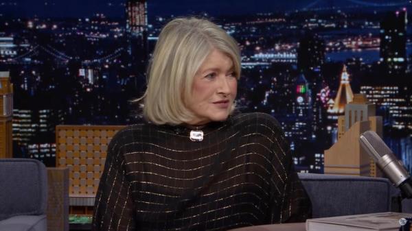 Martha Stewart on "The To<em></em>night Show Starring Jimmy Fallon."