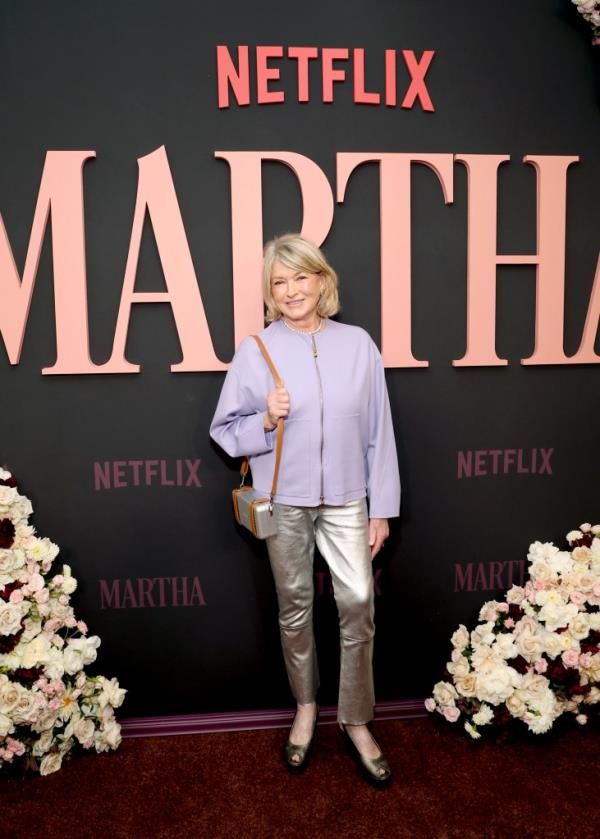 Martha Stewart attends the New York premiere of The Netflix docu<em></em>mentary: Martha on October 21, 2024 in New York City. 