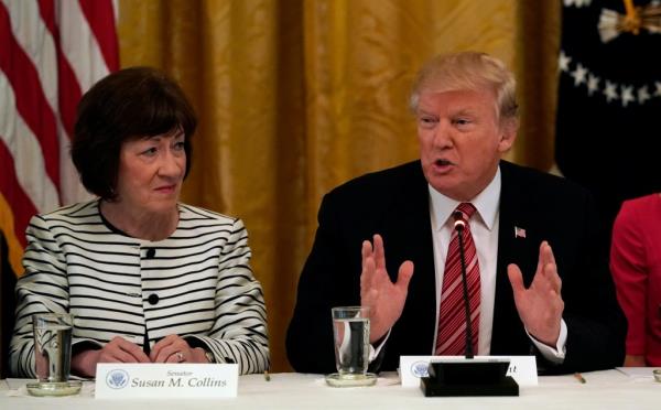 Susan Collins, Do<em></em>nald Trump